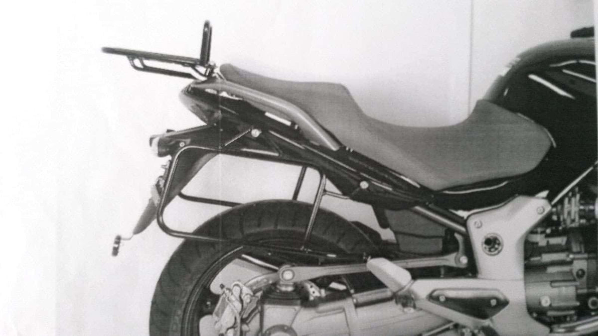 Hepco & Becker Sidecarrier permanent mounted black for Moto Guzzi 1200 Sport (2007-2008)
