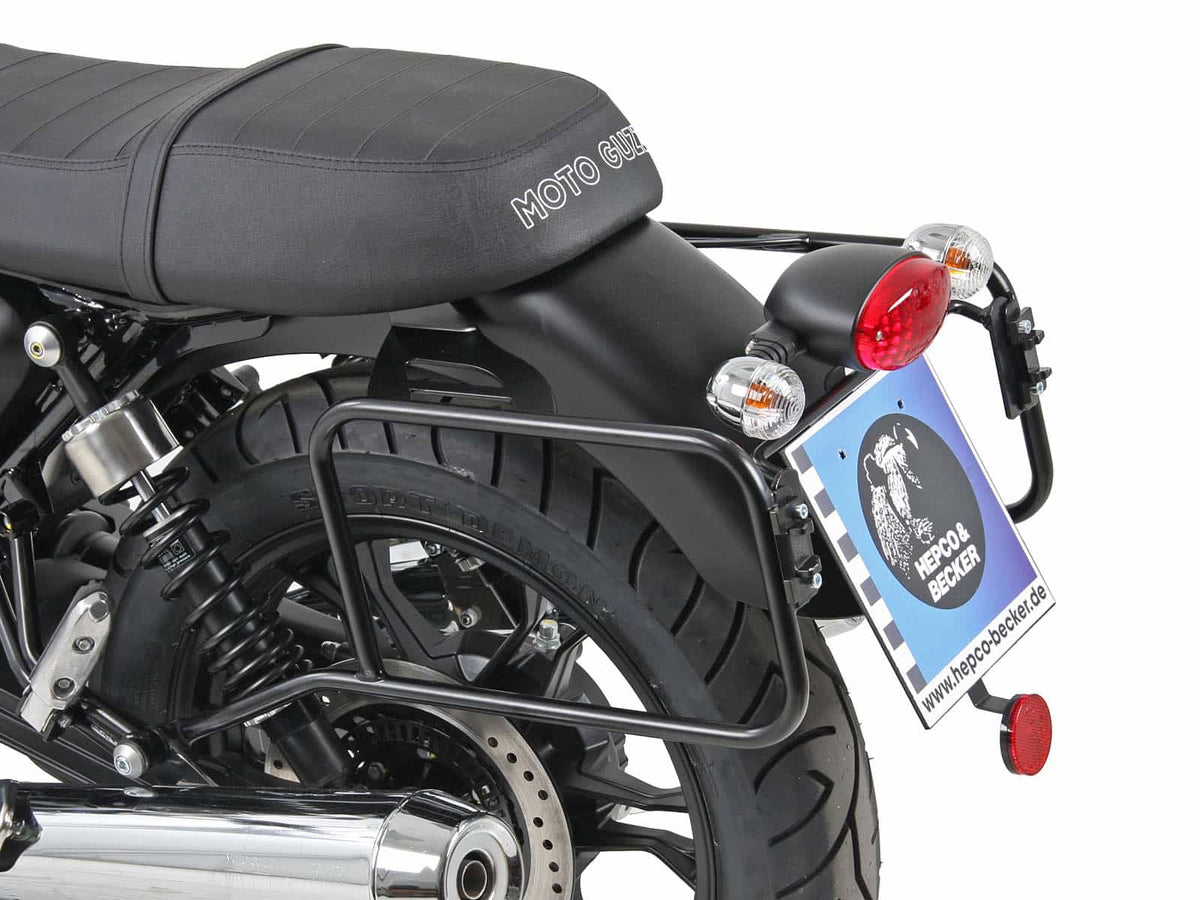 Hepco & Becker Sidecarrier permanent mounted black for Moto Guzzi V 7 II (2015-2016)