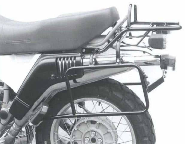 Hepco & Becker Topcase carrier tube-type black for BMW R 65 G/S (1987-1992)/R 80 G/S (1980-1987)