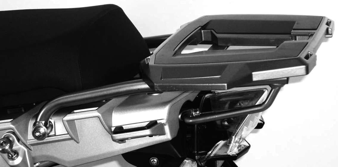 Hepco & Becker Alurack top case carrier black for BMW R 1200 GS (2004-2007)