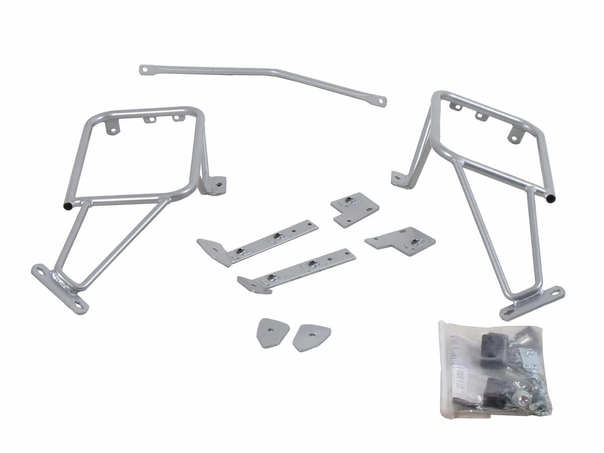 Hepco & Becker Sidecarrier Lock-it silver for BMW R 1200 GS Adventure (2006-2013)