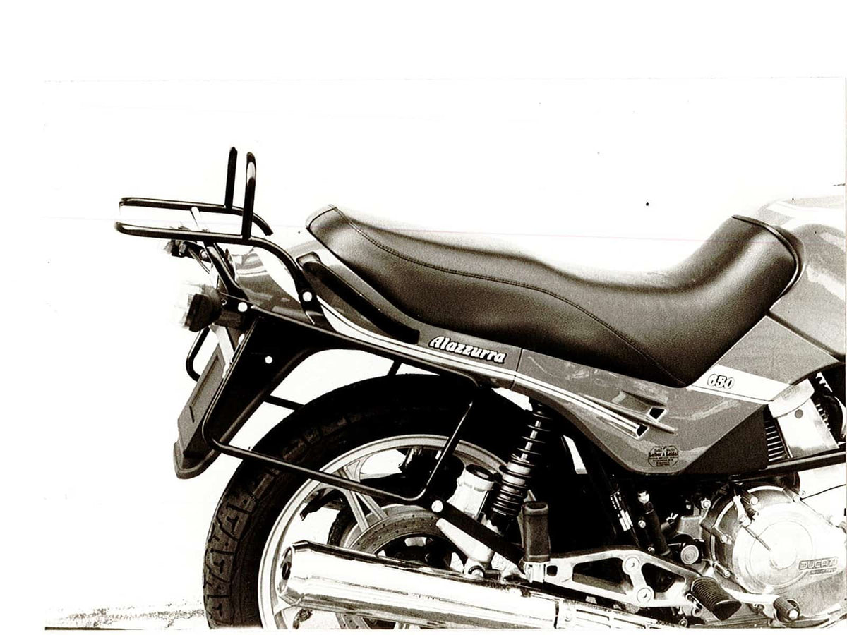 Hepco & Becker Complete carrier set (side- and topcase carrier) black for Cagiva Alazurra 350 / Alazurra 650