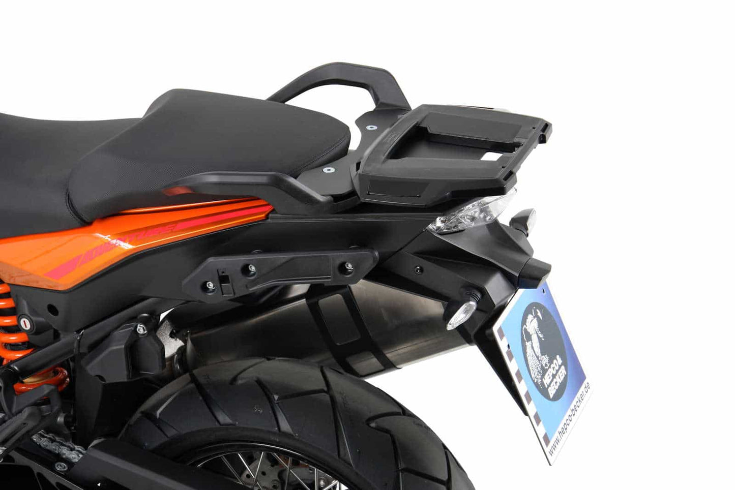 Hepco & Becker Alurack topcasecarrier black for KTM 1050/1190 Adventure/R (2013-2016)