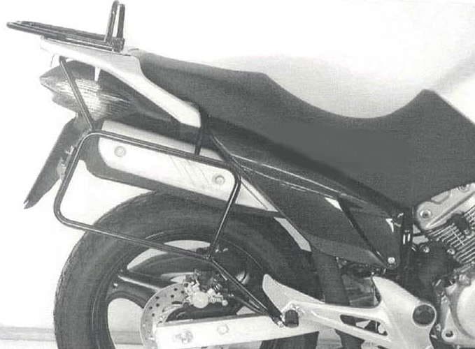 Hepco & Becker Sidecarrier permanent mounted black for Honda Varadero 125 (2001-2006)