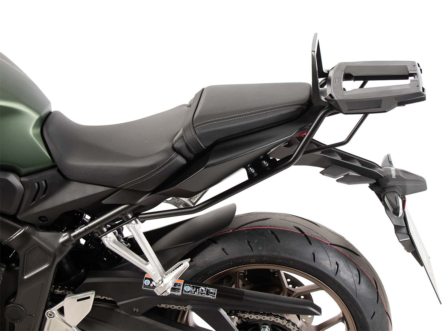 Hepco & Becker Alurack top case carrier black for Honda CB 650 R / E-Clutch (2024-)