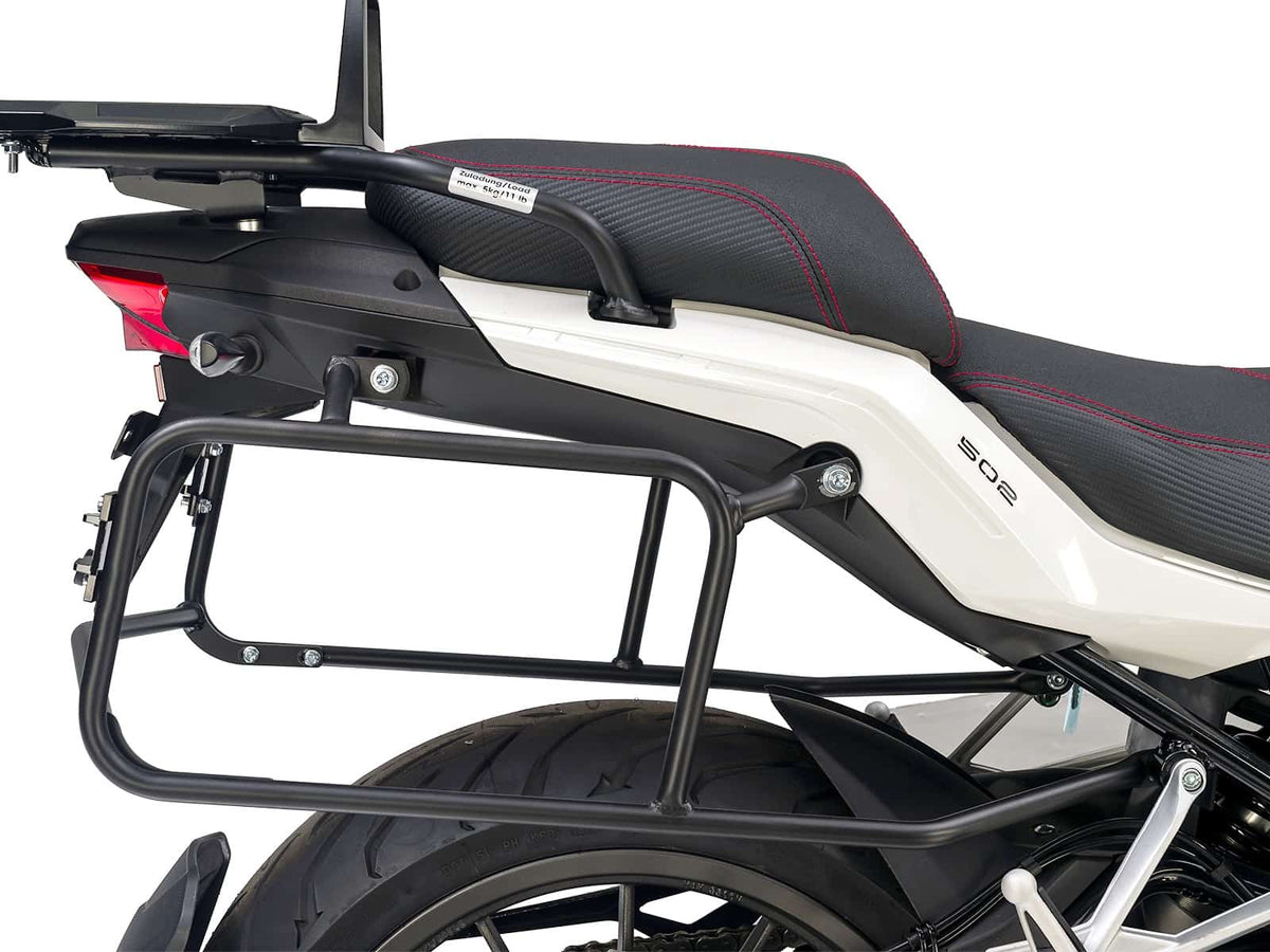 Hepco & Becker Sidecarrier permanent mounted black for Benelli TRK 502 X (2018-2025)