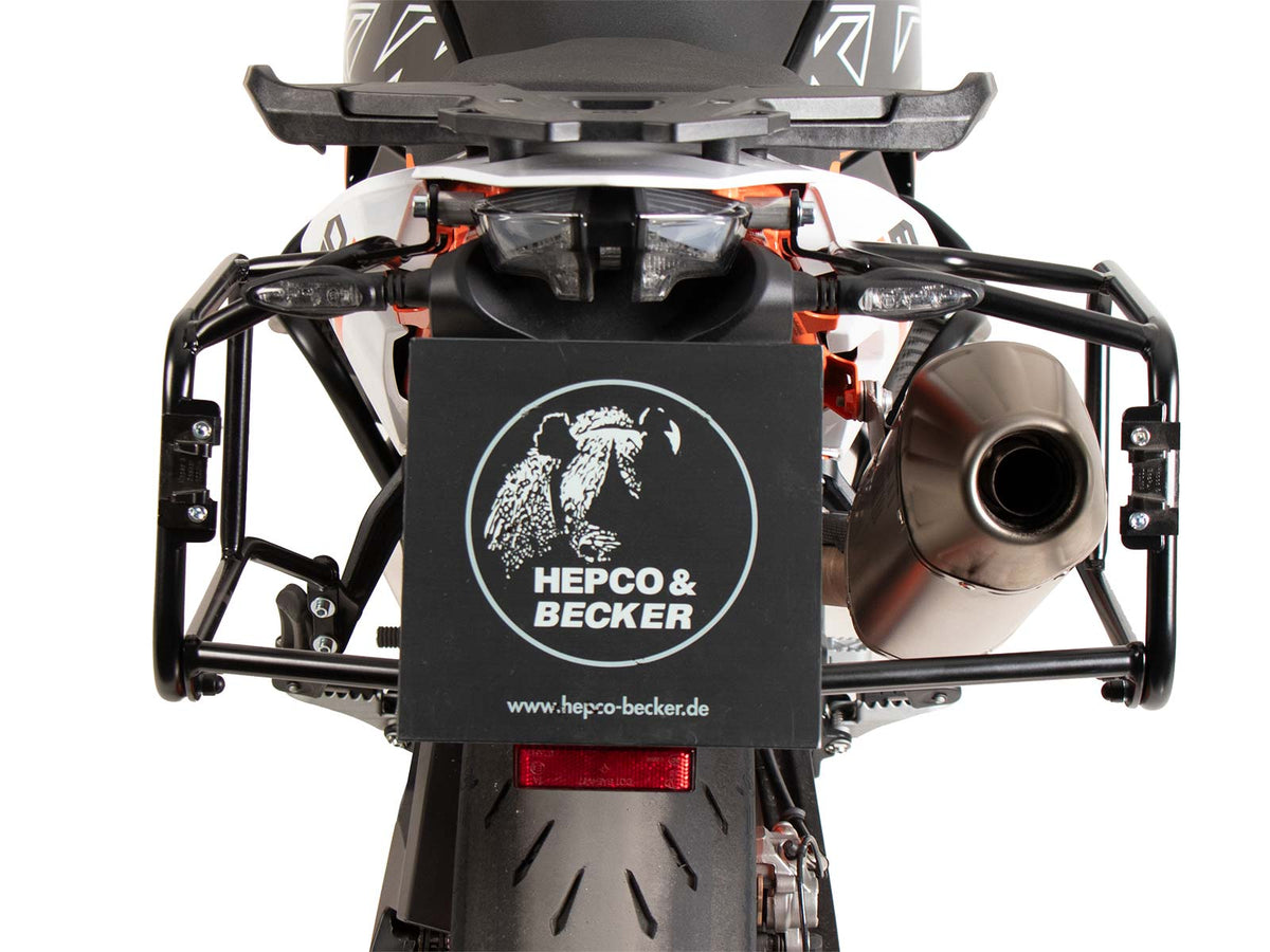 Hepco & Becker Side carrier permanent mounted black for KTM 890 SMT (2023-)