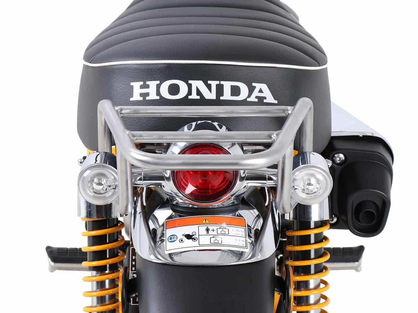 Hepco & Becker Tube rear rack chrome for Honda Monkey 125 (2019-)