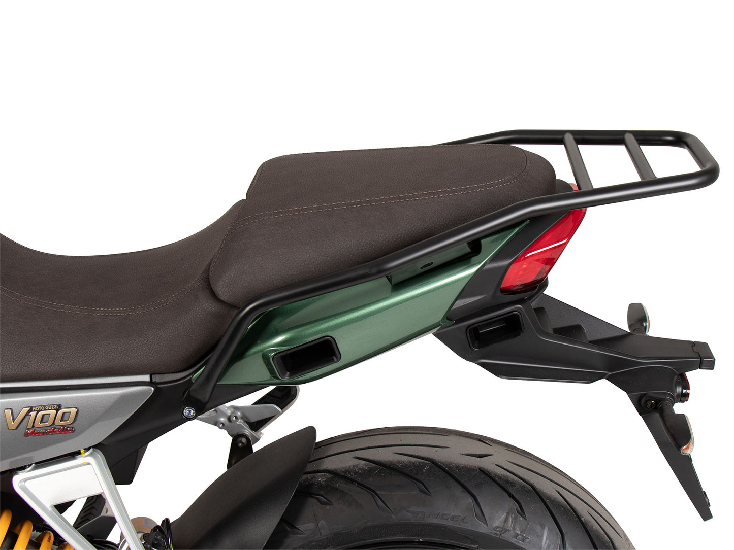 Hepco & Becker Tube rear rack black for Moto Guzzi V100 Mandello / S (2022-)