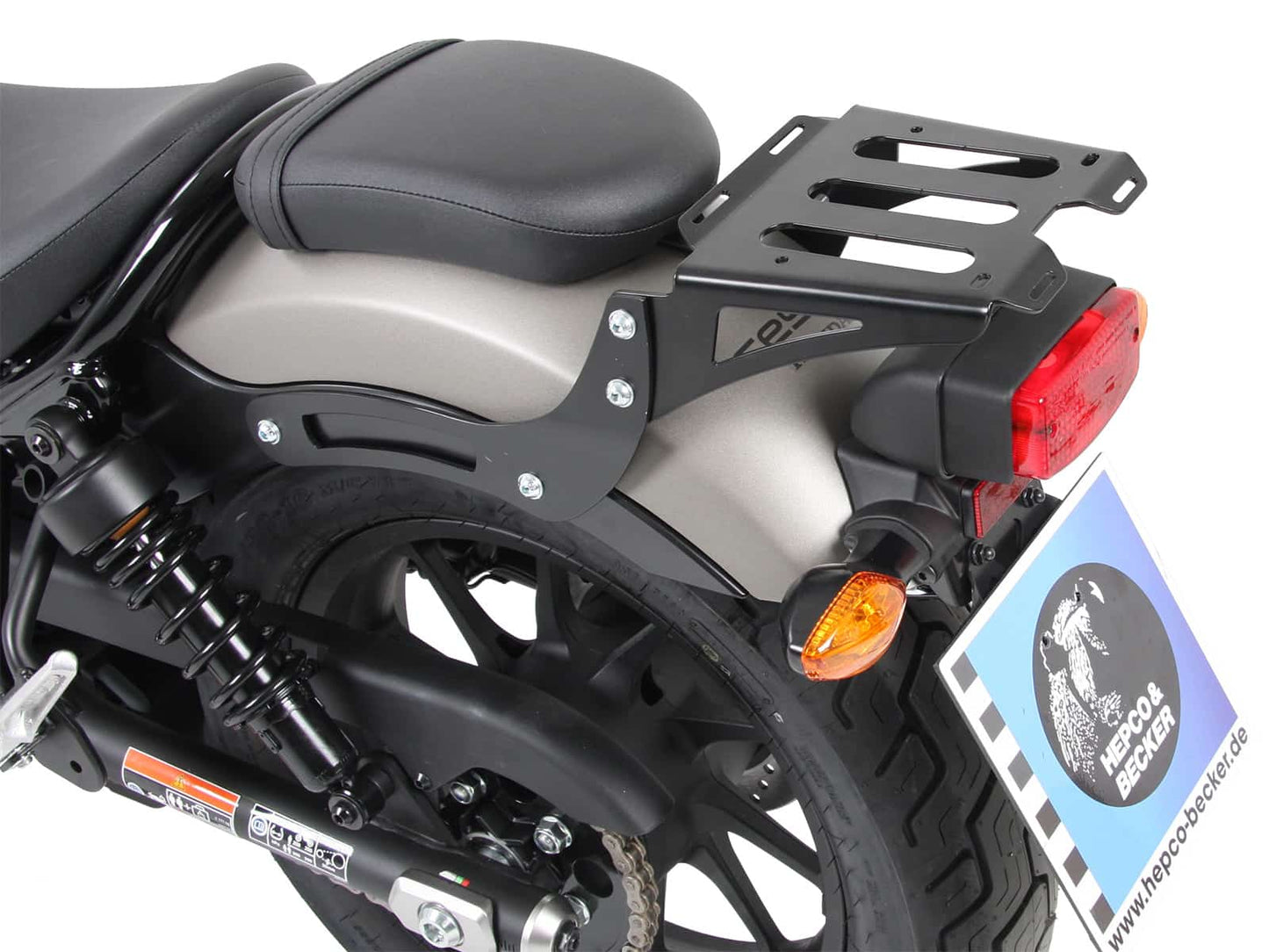 Hepco & Becker Minirack soft luggage rear rack for Honda CMX 500 Rebel (2017-)