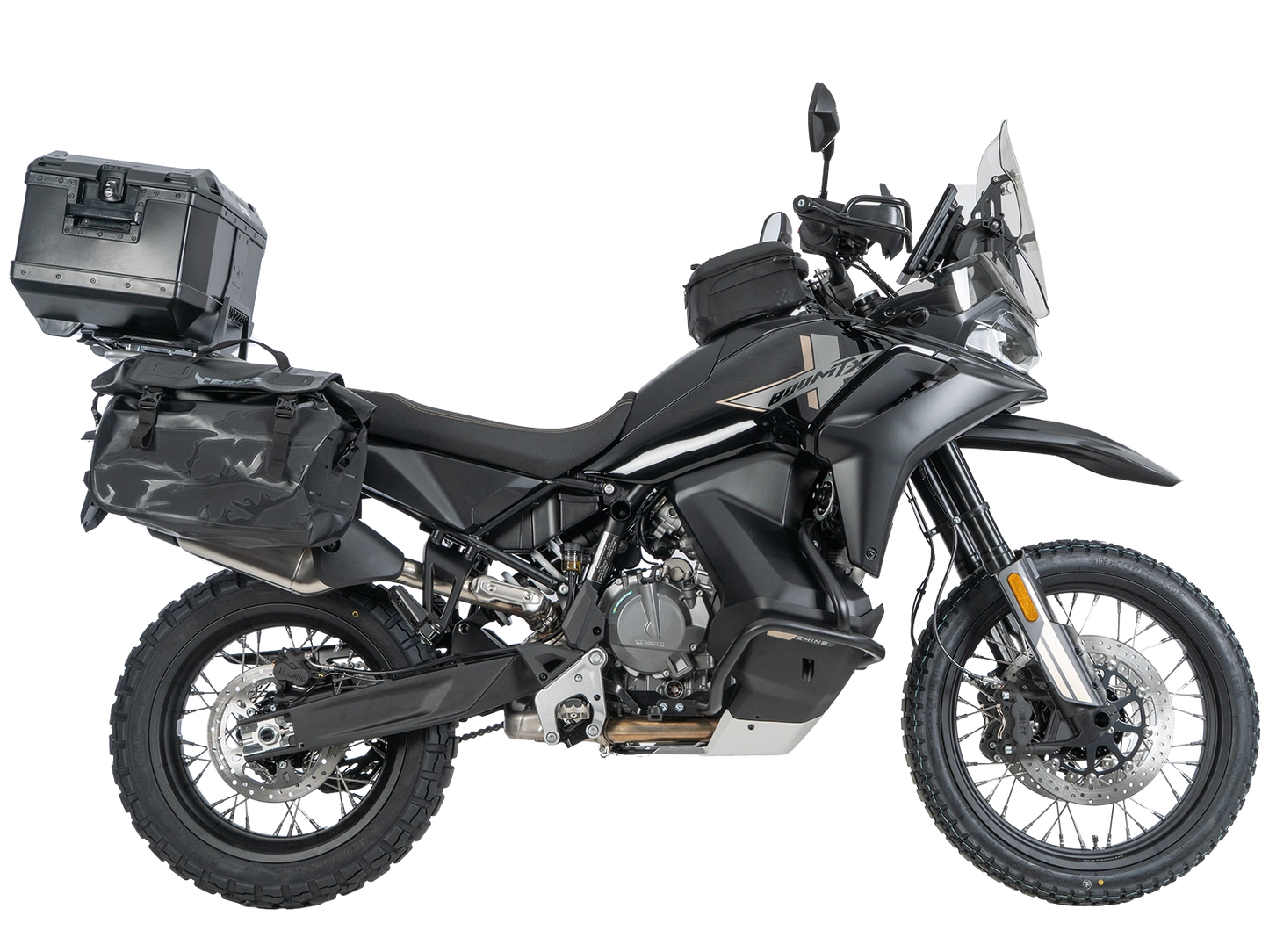 Hepco & Becker Alurack Top Case Carrier for CF Moto 800 MT-X / Comfort (2025-), black