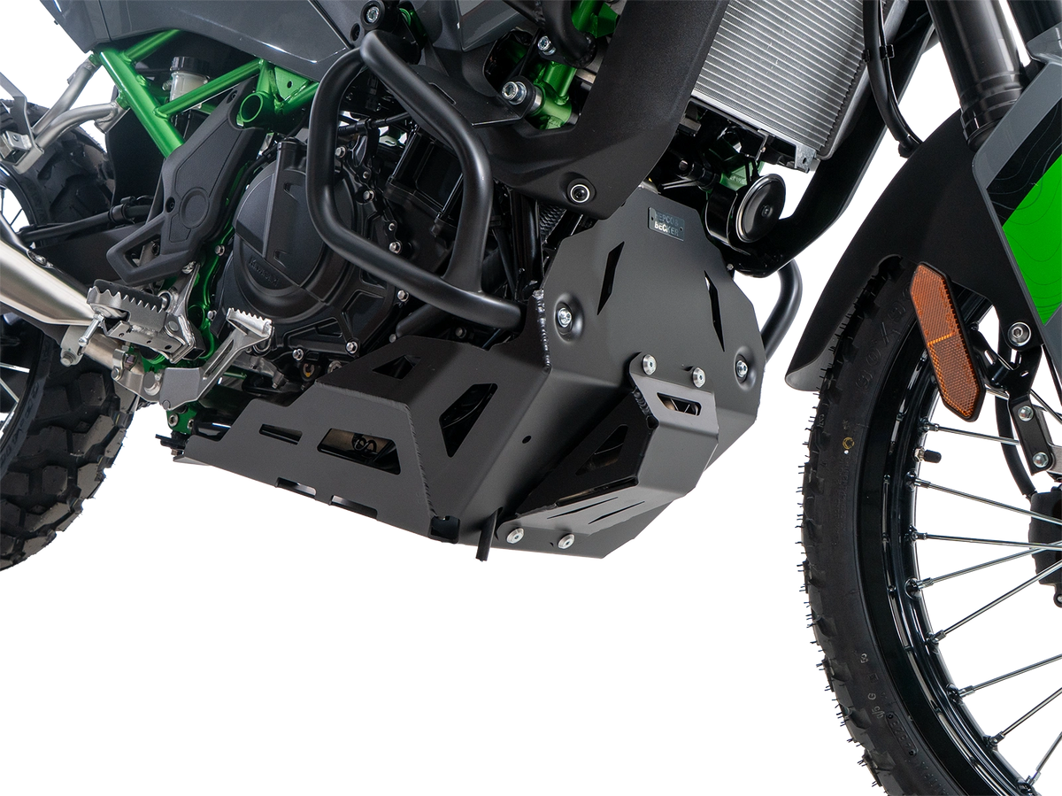 Engine protection plate black for Kawasaki KLE 500 / SE (2026-)