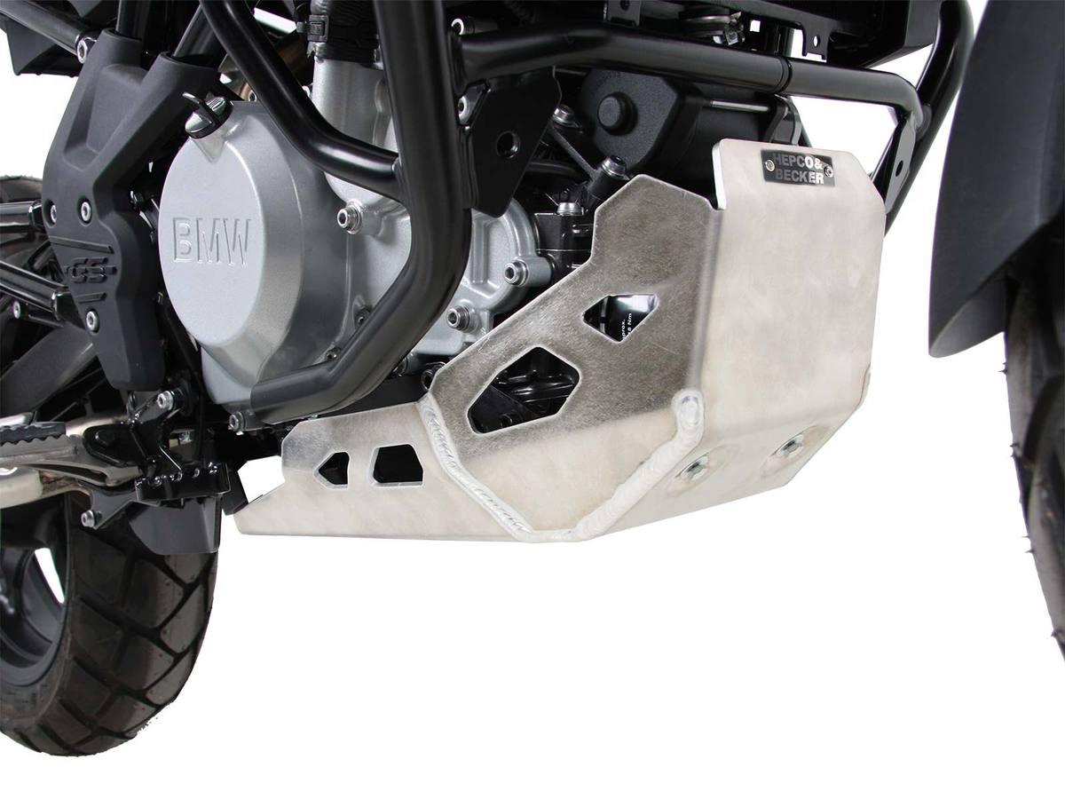 Hepco & Becker Engine protection plate aluminium for BMW G 310 GS (2017-2025)