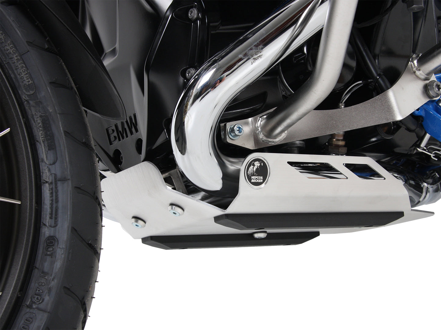 Hepco & Becker Engine protection plate aluminium for BMW R 1200 GS LC (2013-2018)