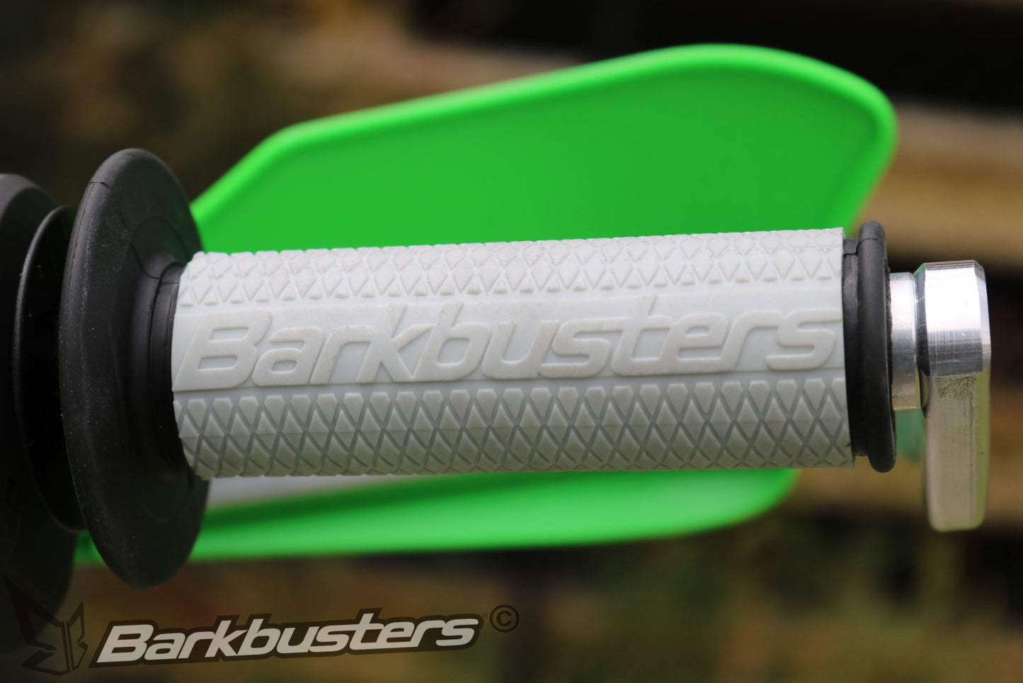 Barkbusters Hand Grip Diamond Grey and Grey
