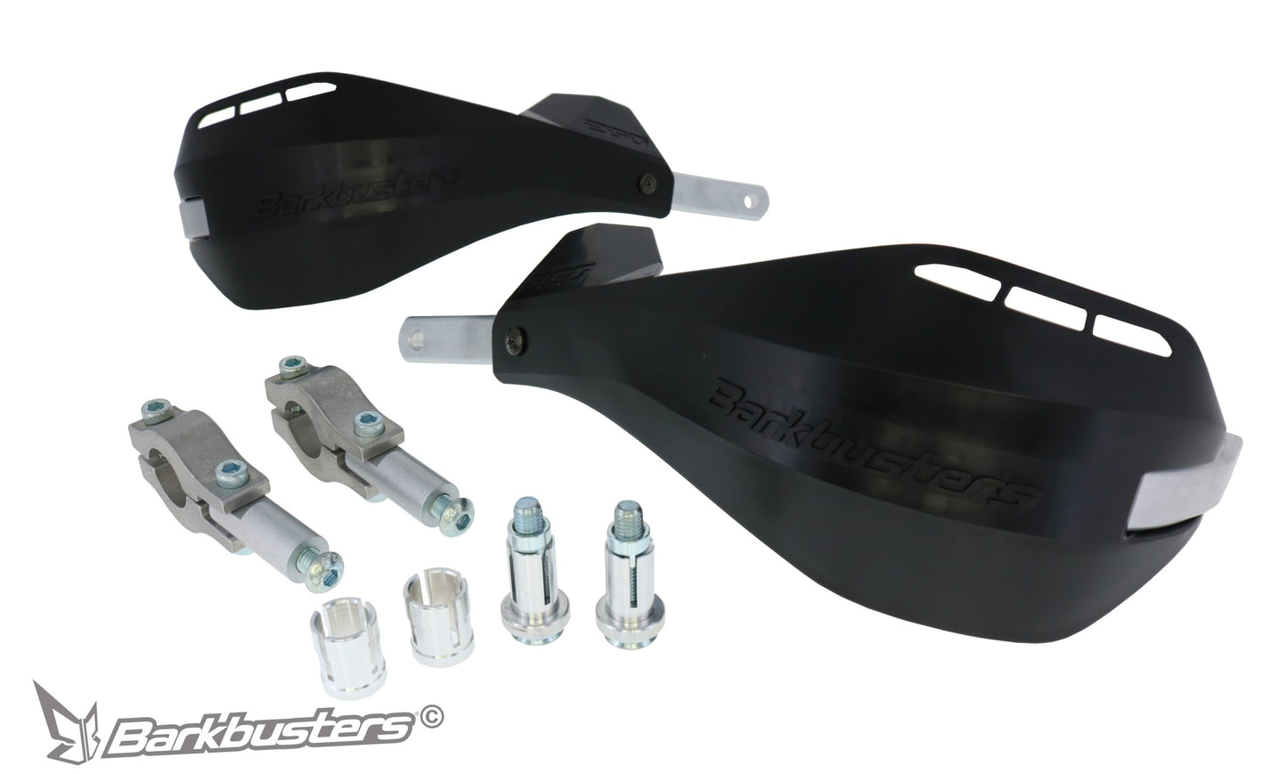 Barkbusters EGO Handguard - Standard fitting kit - BLACK/BLACK
