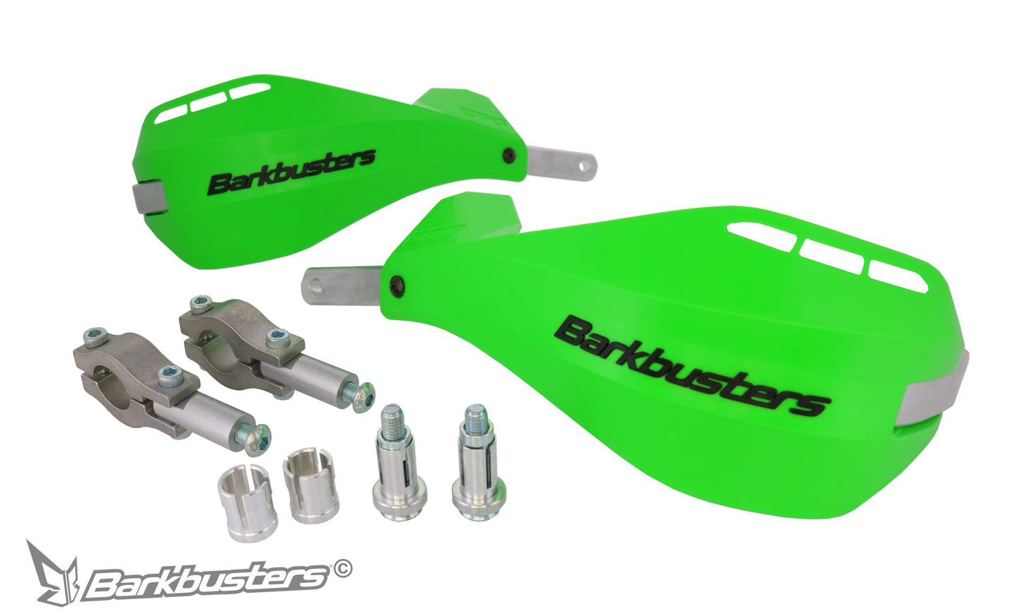 Barkbusters EGO Handguard - Standard fitting kit - GREEN