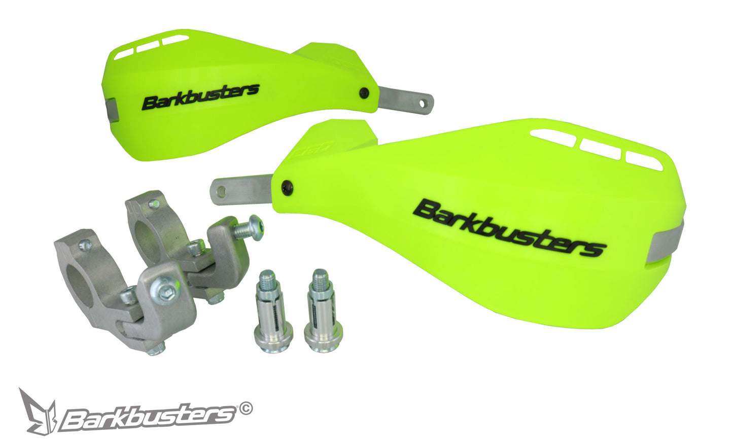 Barkbusters EGO Handguard - with Multi Fit Clamps - HIVIZ