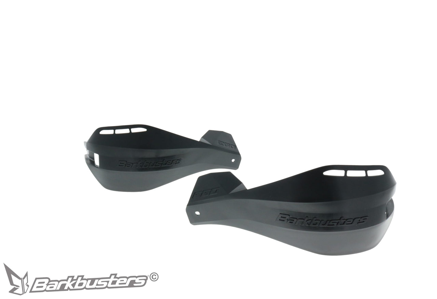 Barkbusters EGO Replacement Plastics - BLACK/BLACK