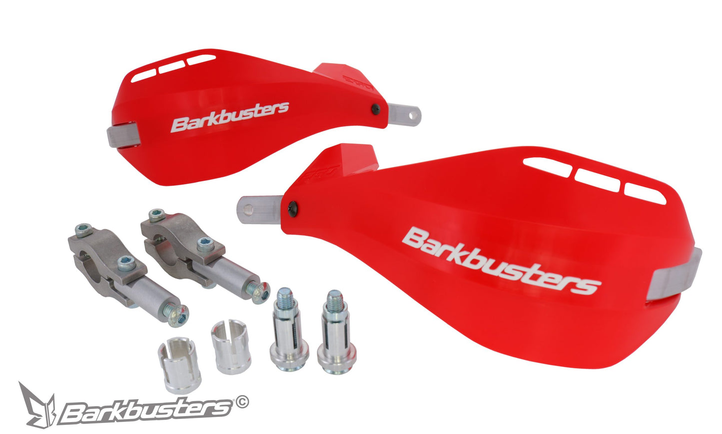 Barkbusters Mini EGO Handguard - 80cc MX - RED