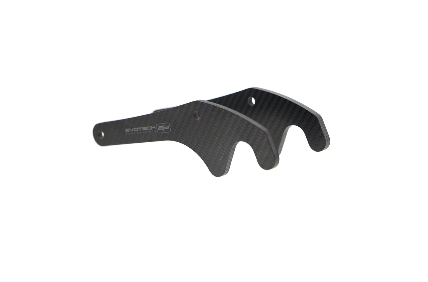 Evotech Carbon Fibre Paddock Stand Plates - Yamaha FZ-10 (2017-2021)