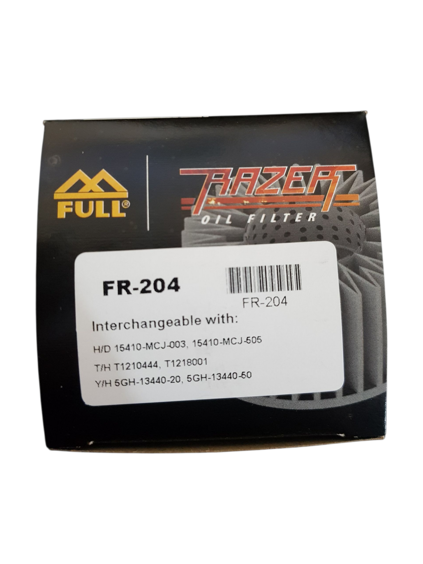 Full Razer FR-204 Oil Filter for Kawasaki/Honda/Triumph/Yamaha/MV Agusta