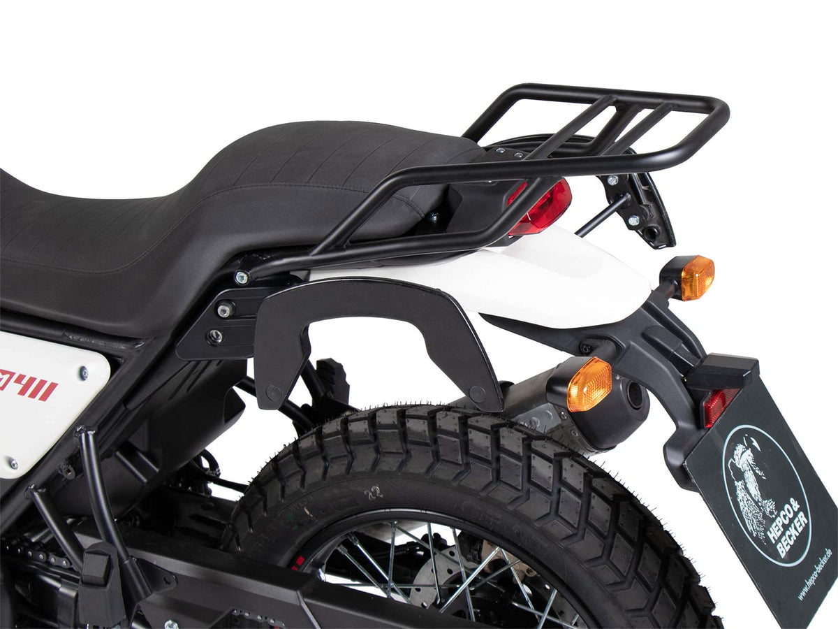Hepco & Becker Tube rear rack - black for Royal Enfield Scram 411 (2022-2024)