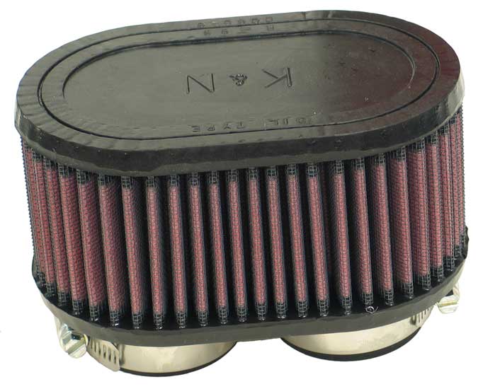 K&N Universal Clamp-On Air Filter R-0990 Big Bike Tech