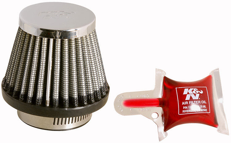 K&N Universal Clamp-On Air Filter RC-2490 Big Bike Tech