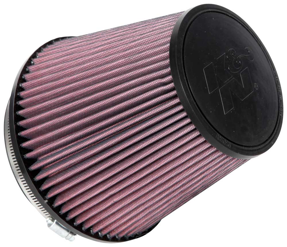 K&N Universal Clamp-On Air Filter RU-1042 Big Bike Tech
