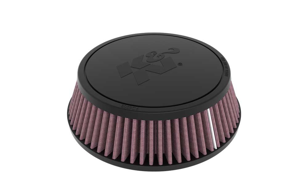 K&N Universal Clamp-On Air Filter RU-4480 Big Bike Tech