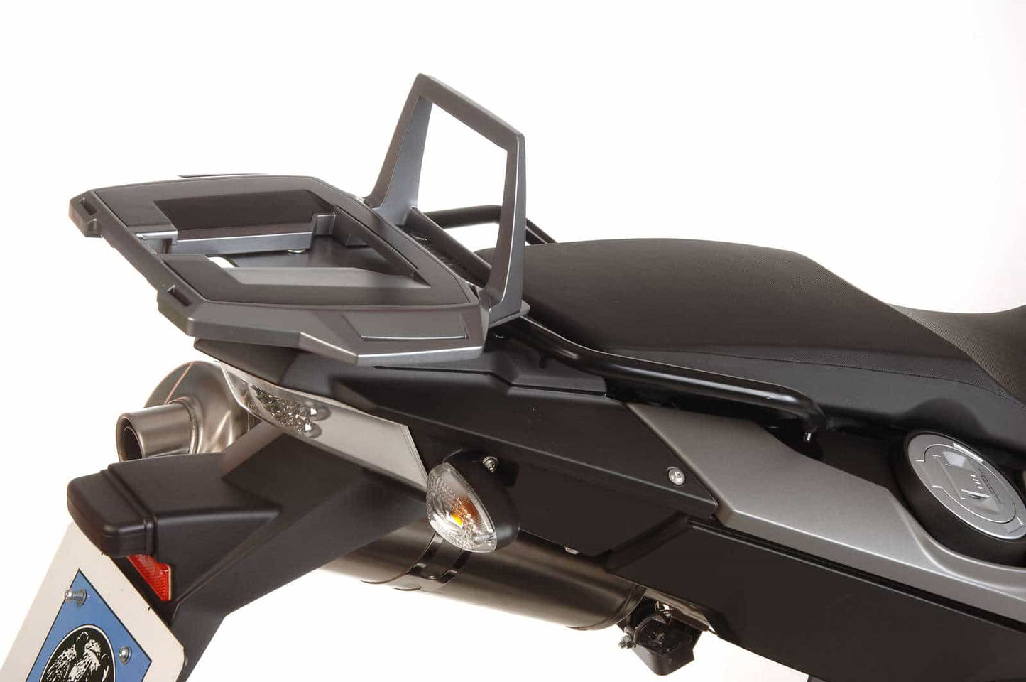 Hepco & Becker Alurack top case carrier black for BMW F 800 GS (2008-2018)