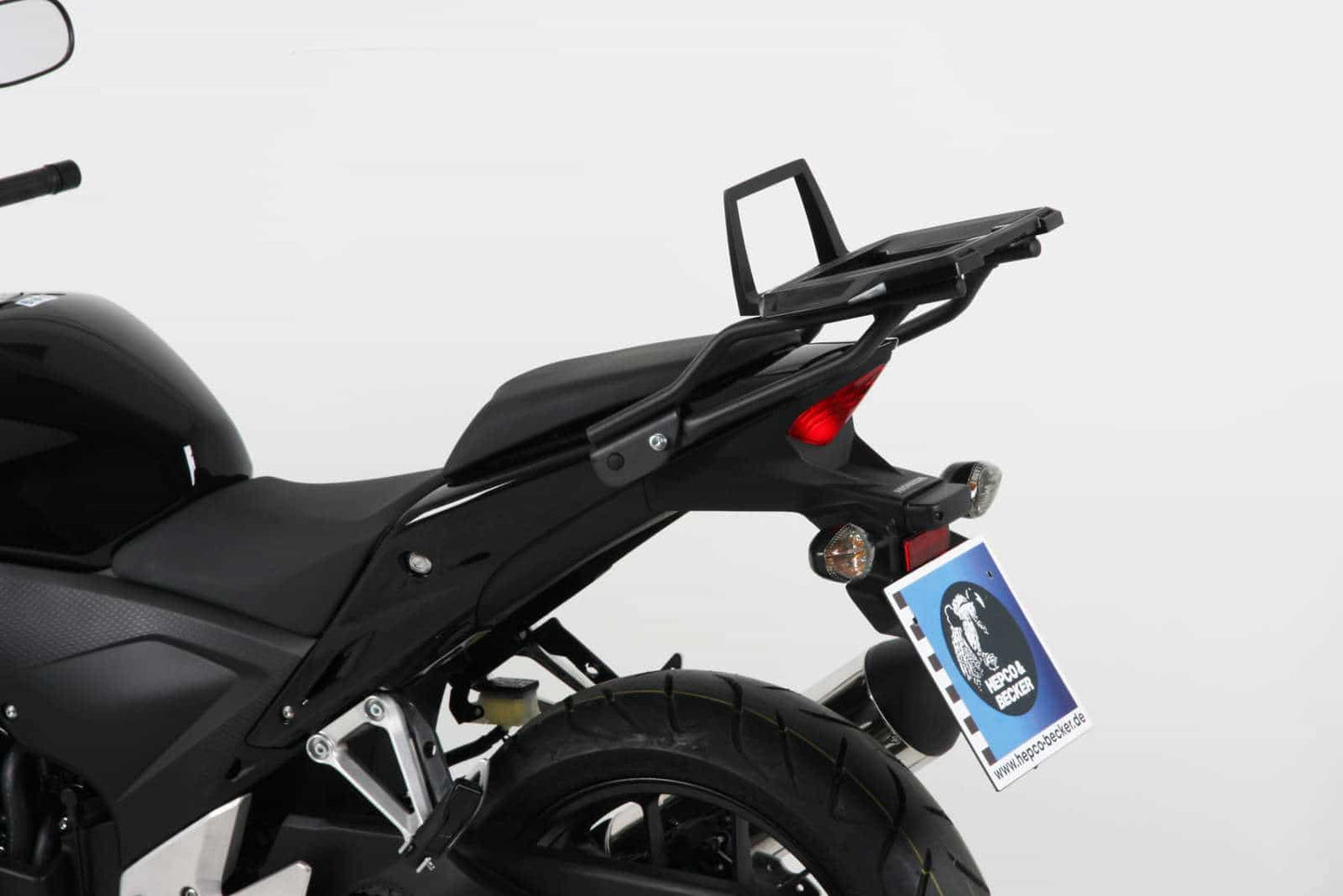 Hepco & Becker Alurack top case carrier anthracite/black for Honda CB 500 F (2013-2015)