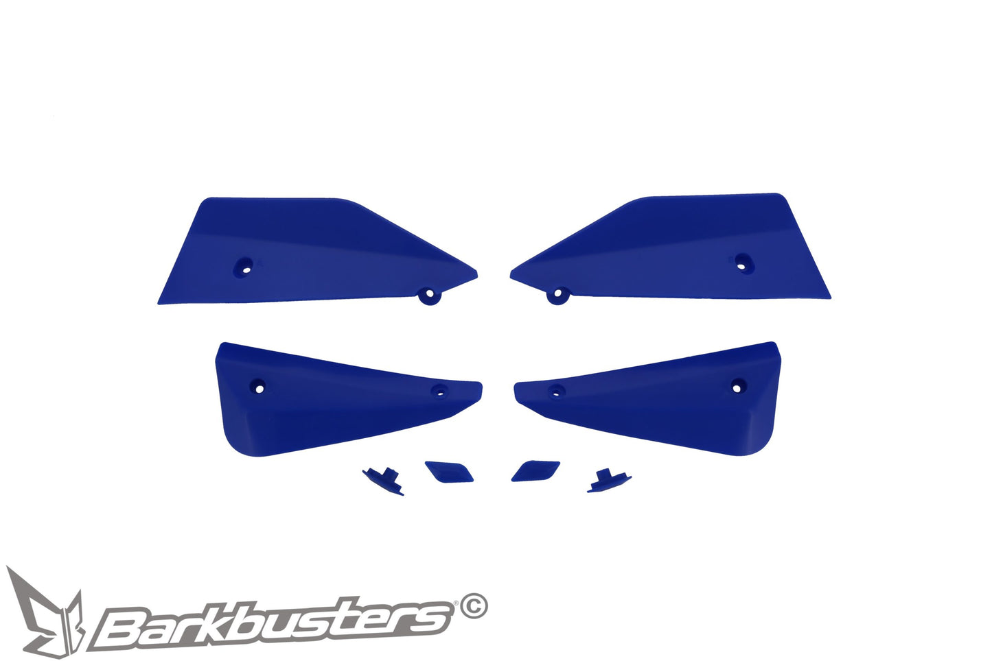 Barkbusters Spare Part - SABRE Deflector & Plug Set - BLUE