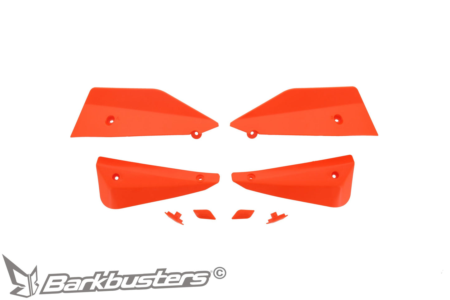 Barkbusters Spare Part - SABRE Deflector & Plug Set - ORANGE