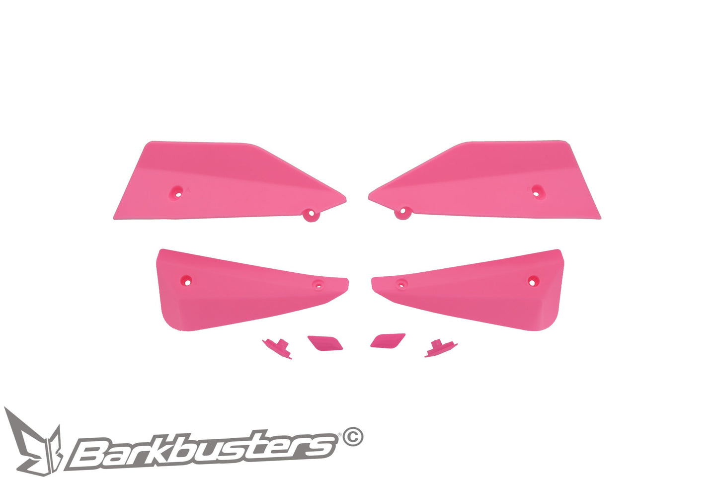 Barkbusters Spare Part - SABRE Deflector & Plug Set - PINK