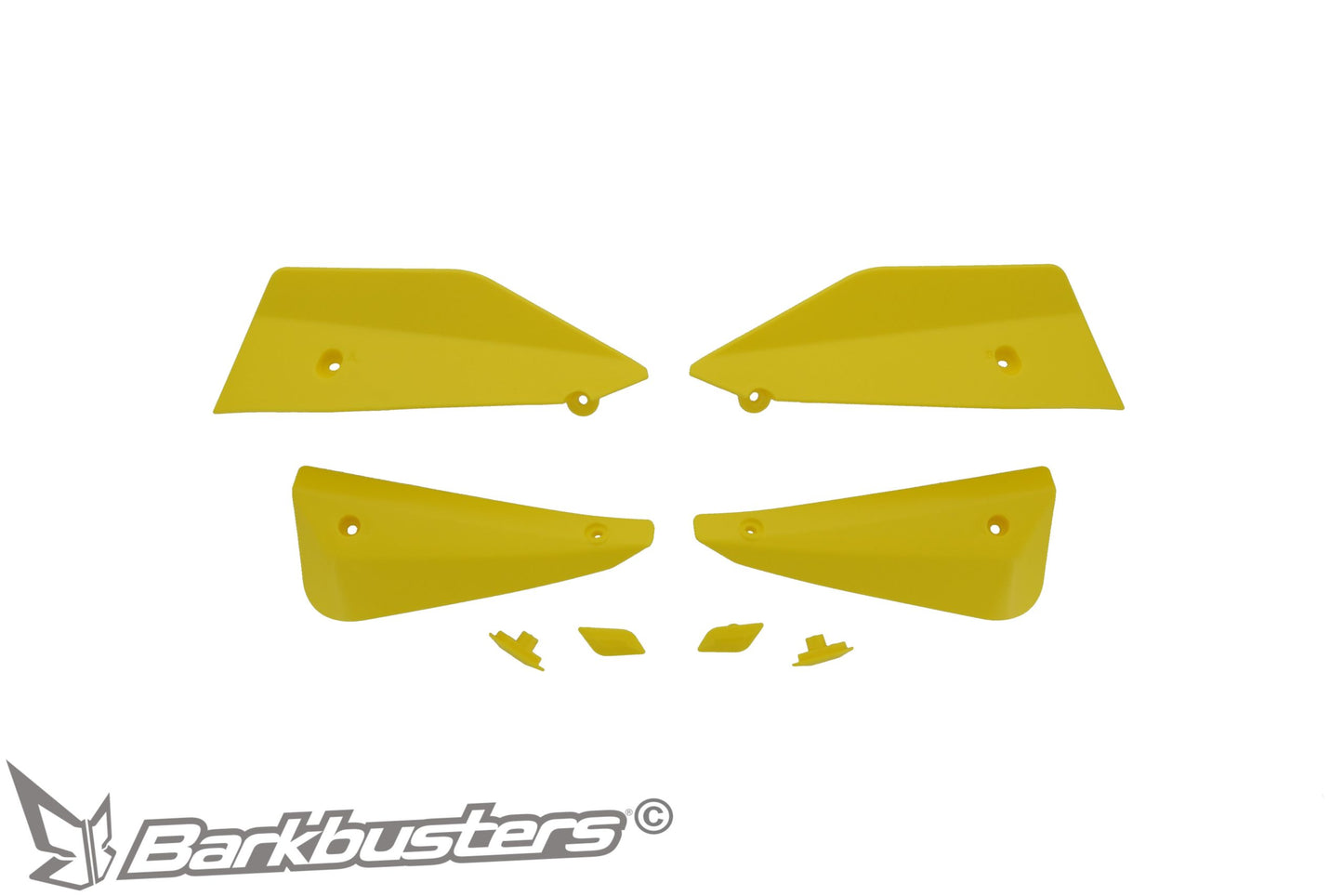 Barkbusters Spare Part - SABRE Deflector & Plug Set - YELLOW