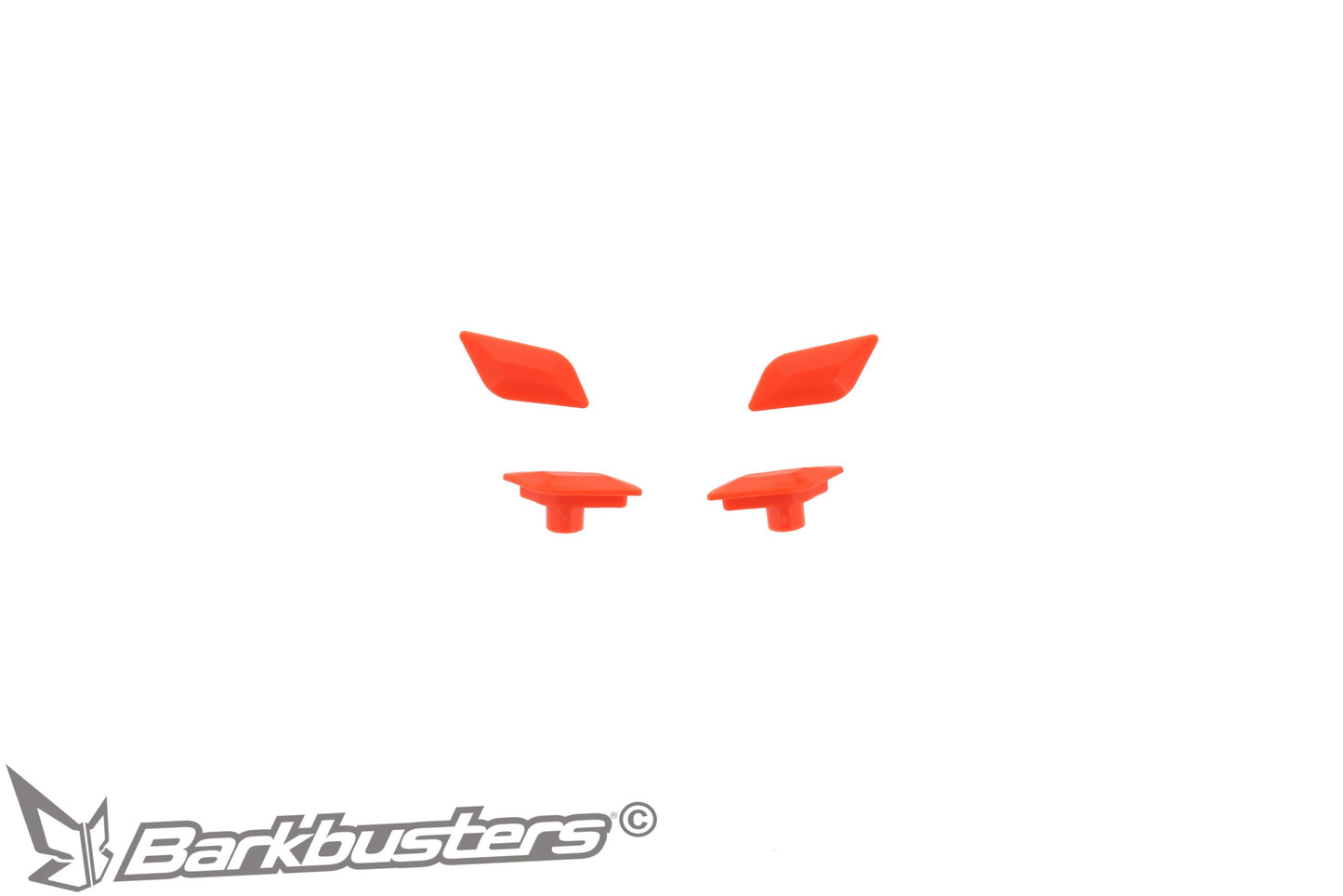Barkbusters Spare Part - SABRE Plug Set - ORANGE