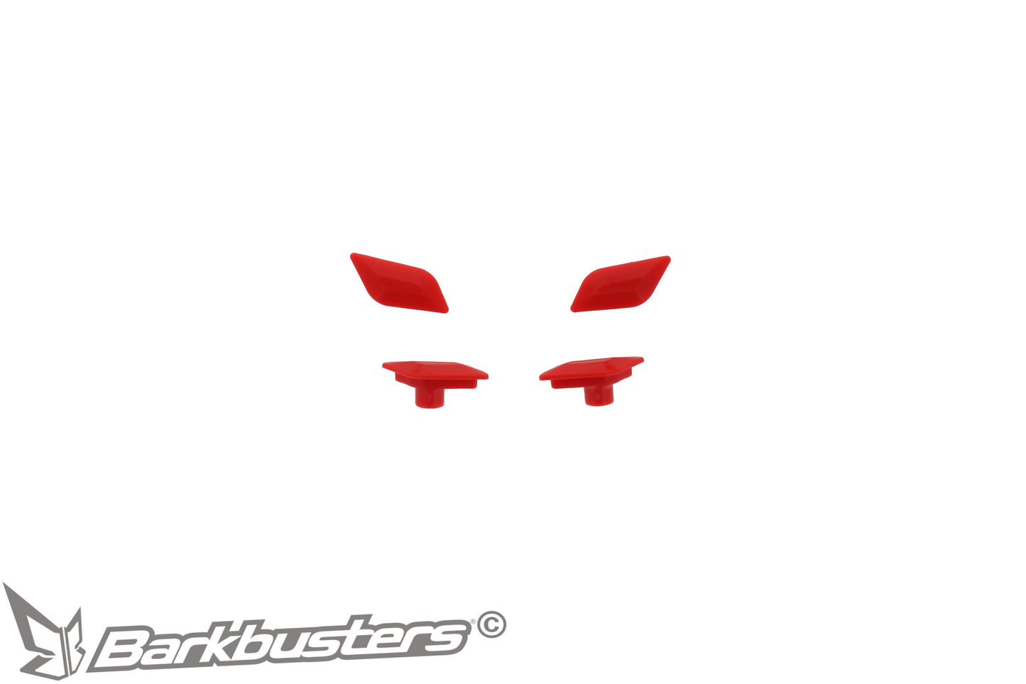 Barkbusters Spare Part - SABRE Plug Set - RED