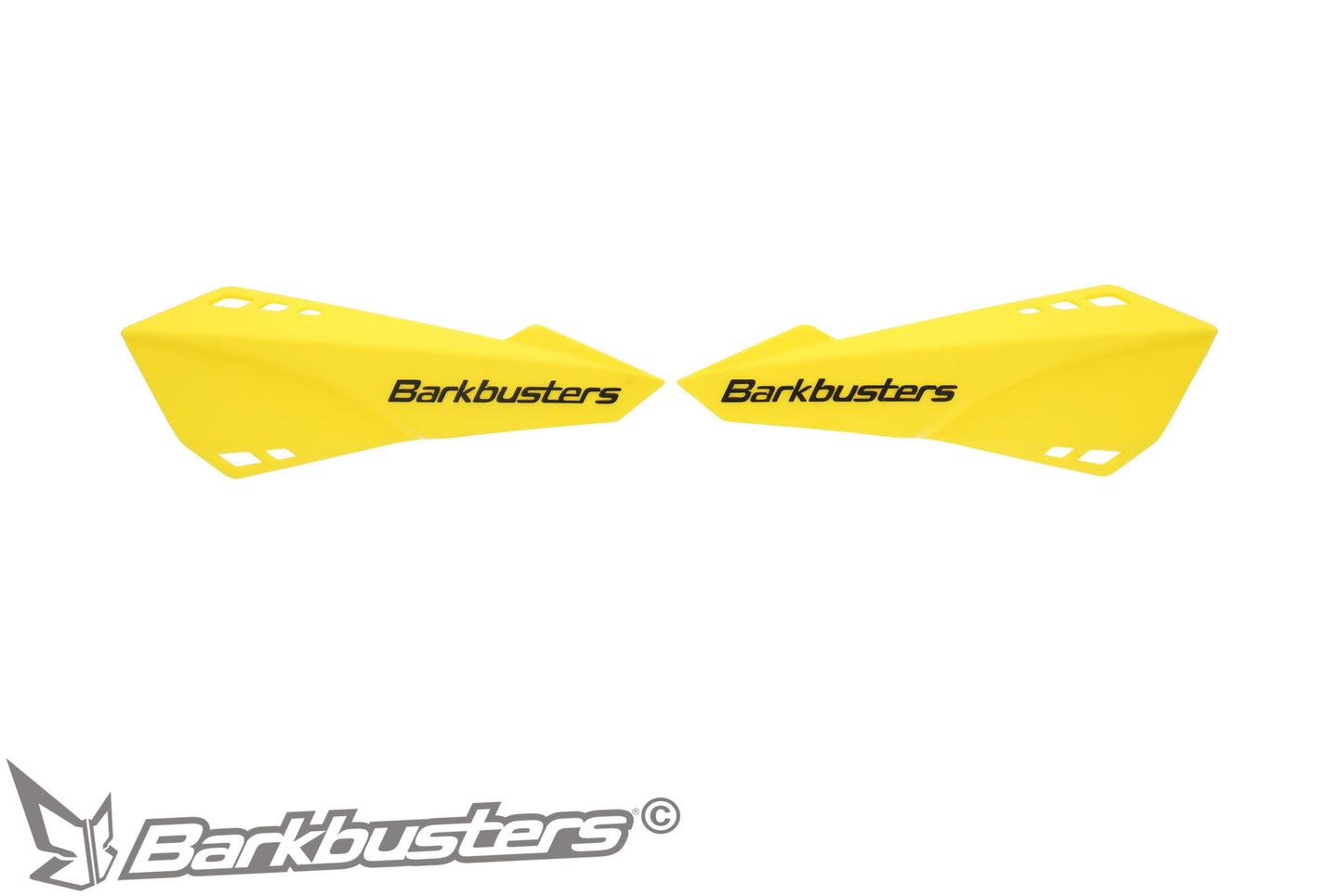 Barkbusters Spare Part - SABRE Plastic Guards Only (Left & Right) - YELLOW