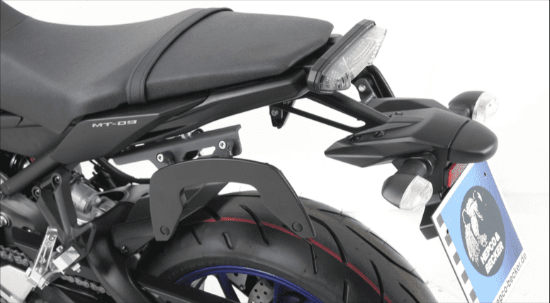 Hepco & Becker C-Bow sidecarrier for combination with Alurack/Easyrack/original-rear rack for Yamaha MT-09 (2013-2016)