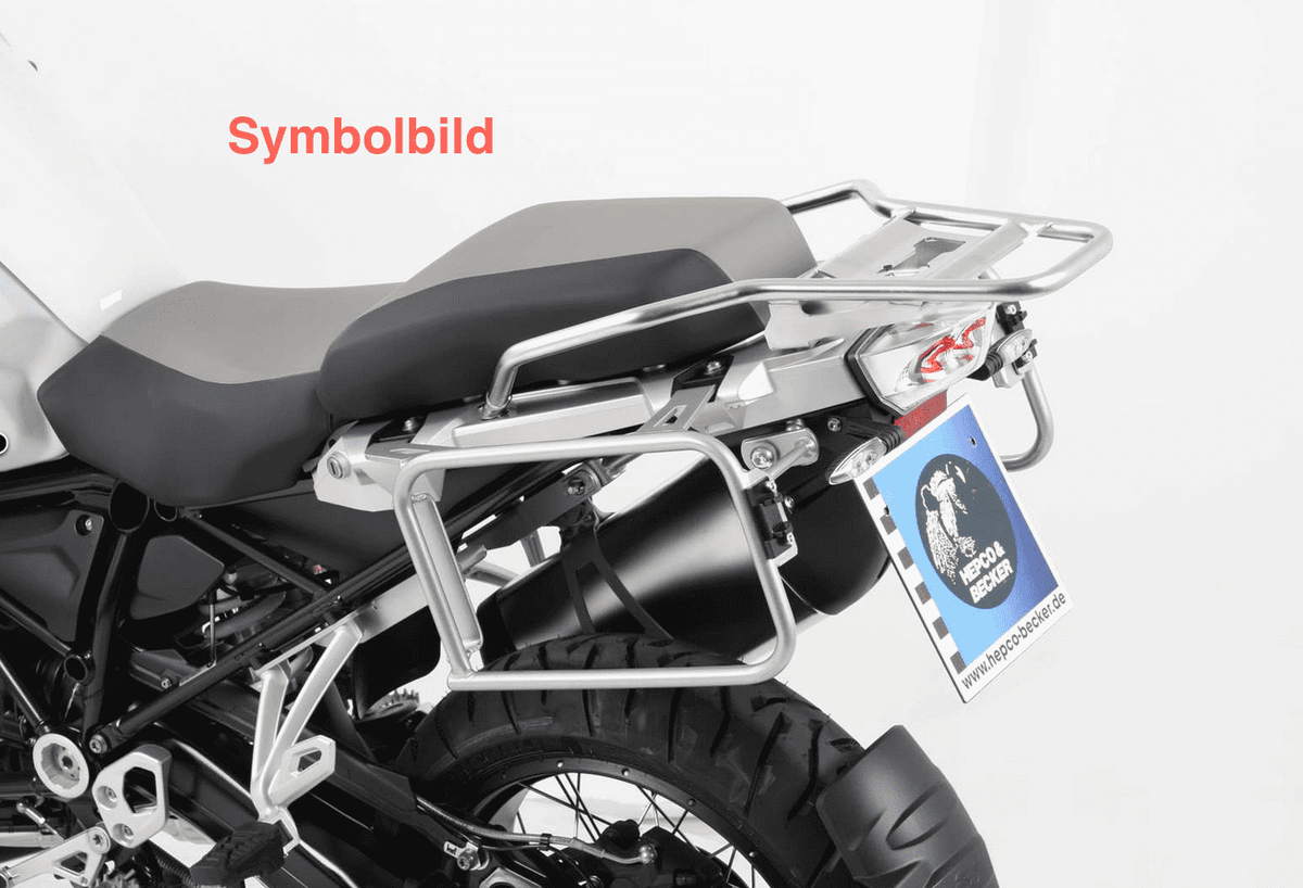 Hepco & Becker Sidecarrier Lock-it black for BMW R 1200 GS Adventure (2014-2018)
