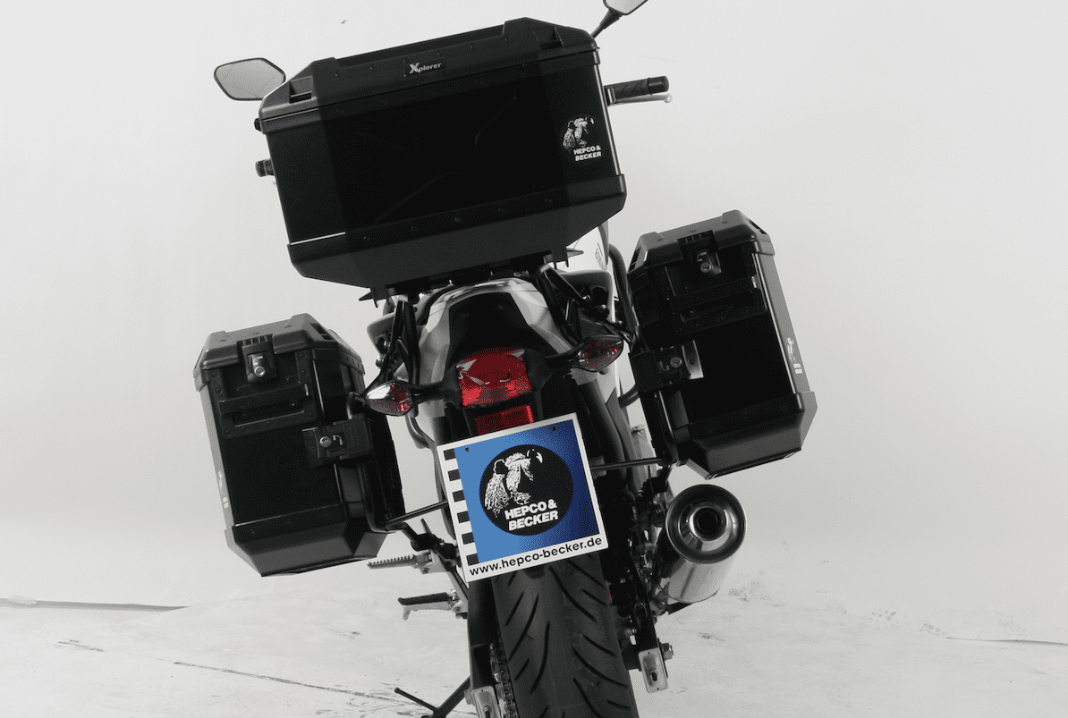 Hepco & Becker Sidecarrier Lock-it black for Honda NC 700 X (2012-2013)/750 X/DCT (2014-2020)