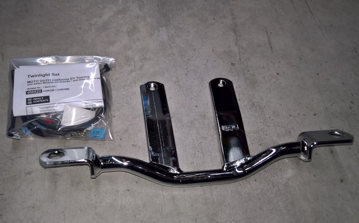 Hepco & Becker Twinlight-Set for model with windscreen for Moto Guzzi California EV Touring (2002-2005)