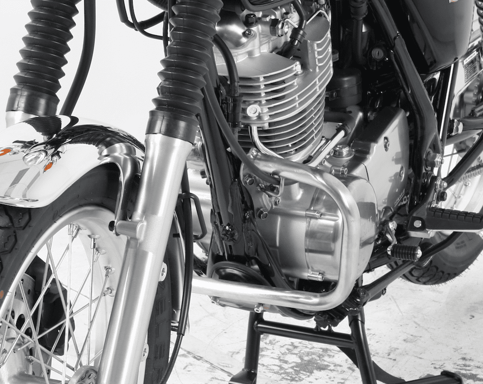 Hepco & Becker Engine protection bar chrome for Yamaha SR 400 (2014-2016)