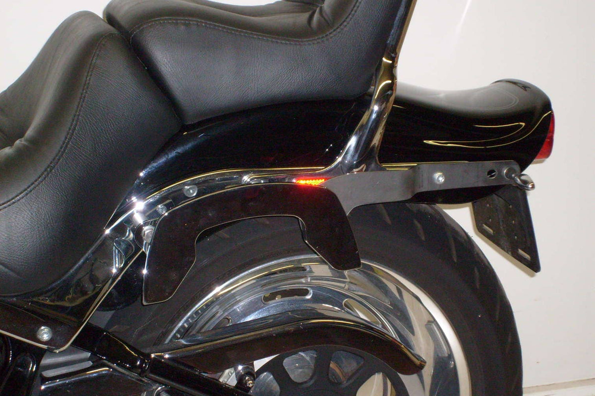 Hepco & Becker C-Bow sidecarrier chrome forHarley-Davidson FXSTC Softail Custom / FLSTSB Softail Cross Bones