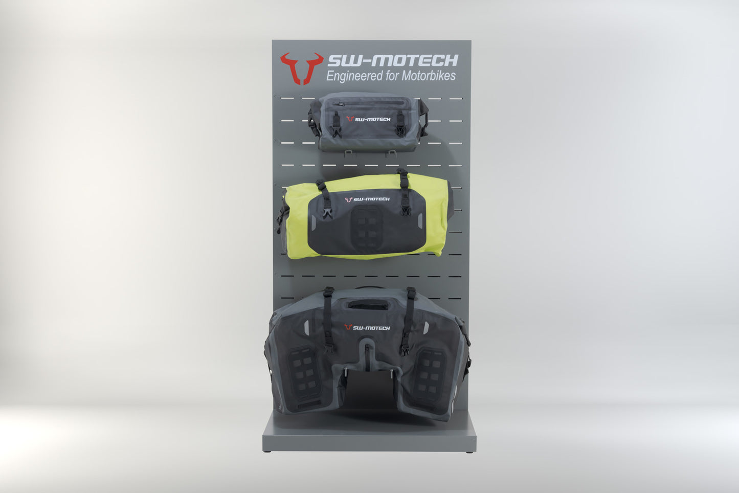 SW-Motech Sales display room with mounting
