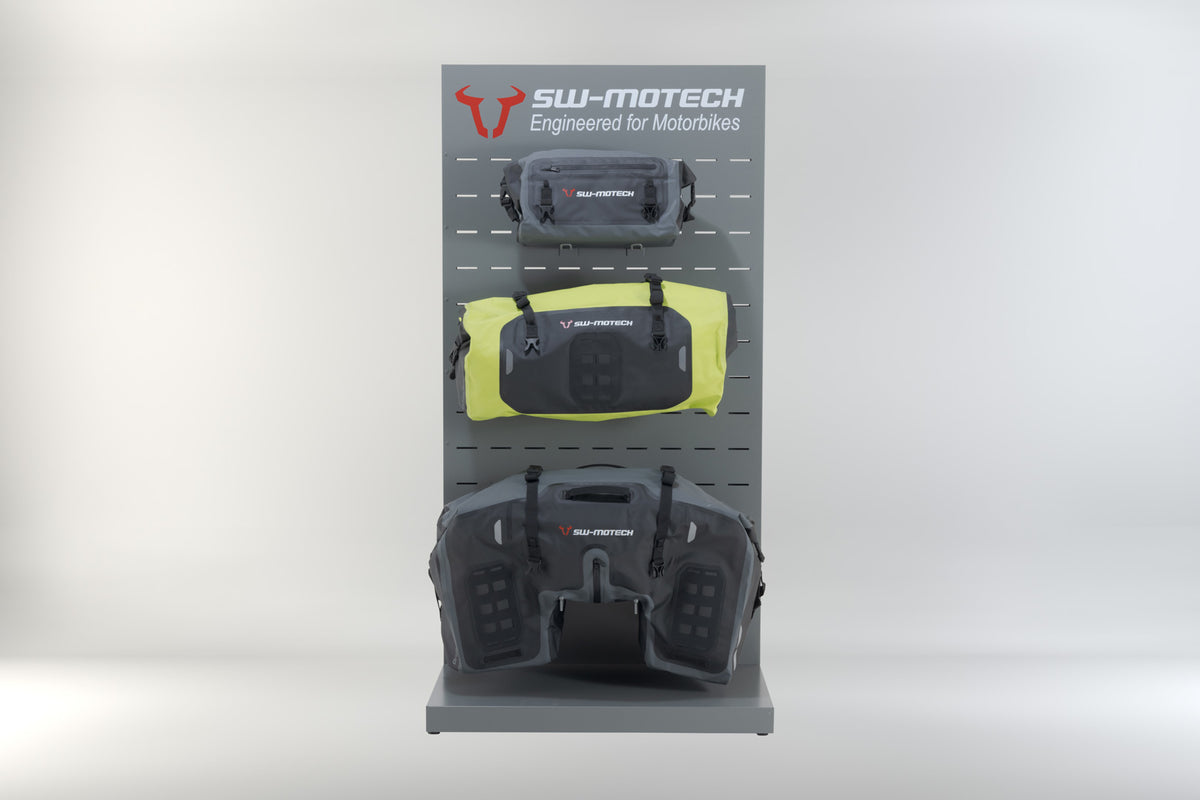 SW-Motech Sales display room with mounting