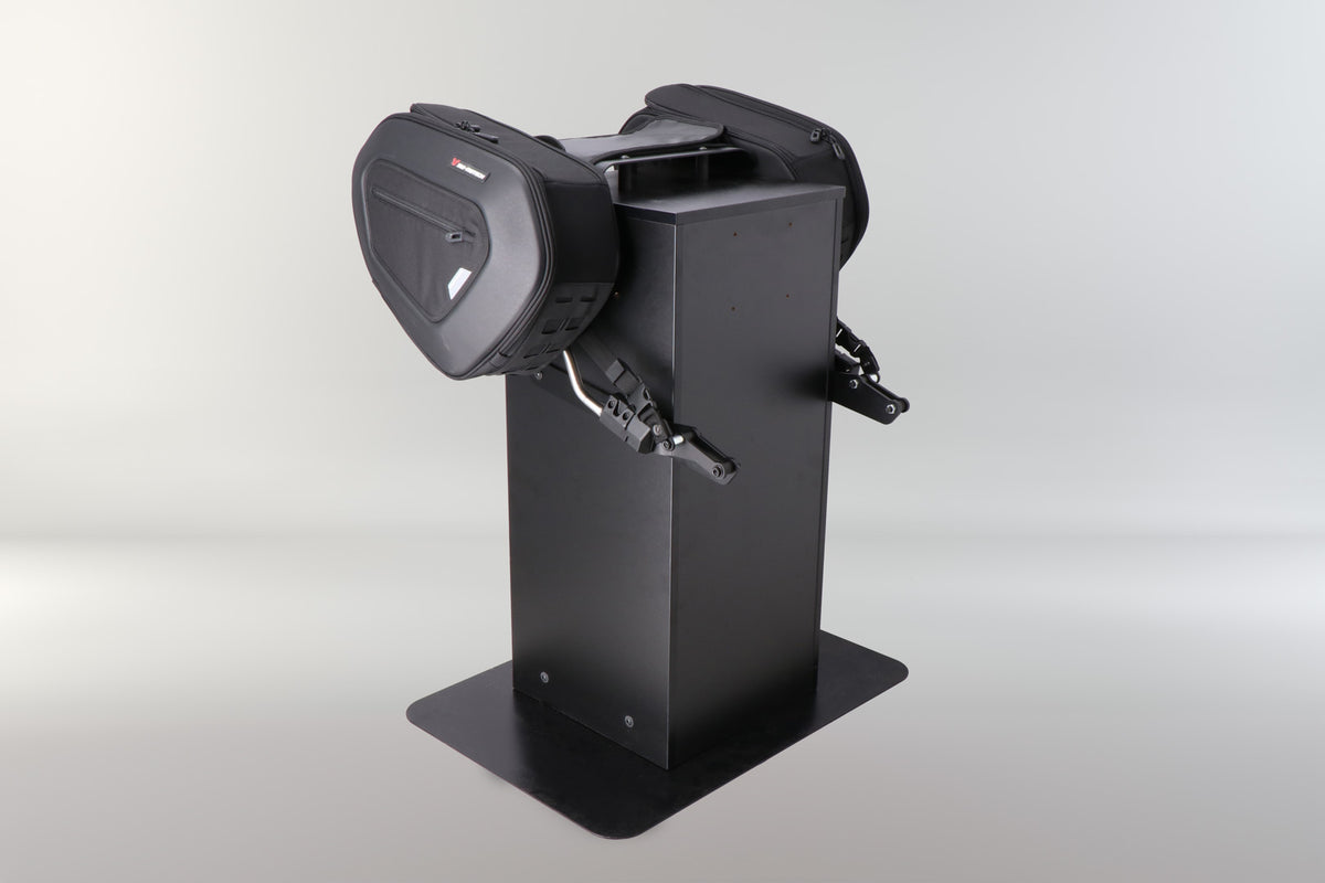 SW-Motech Sales display with equipment