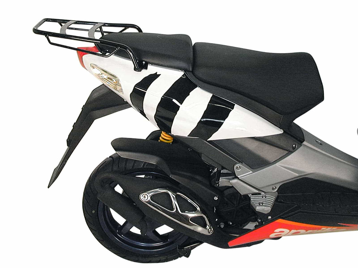 Hepco & Becker Rear rack black for Aprilia SR 50. WWW (1997-2004)